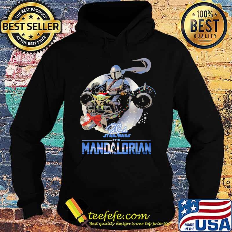 The Mandalorian Star Wars Baby Yoda Wear Hat Santa Merry Xmas Shirt Hoodie The Mandalorian Star Wars Baby Yoda Wear Hat Santa Merry Xmas Shirt Hoodie