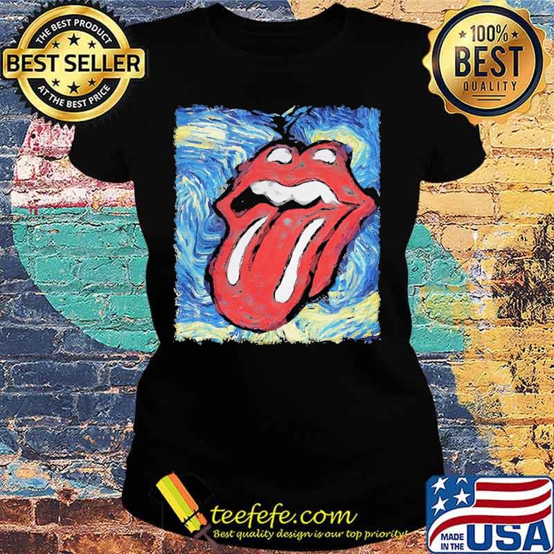The Rolling Stone Rock And Roll Lips Shirt Ladies tee The Rolling Stone Rock And Roll Lips Shirt Ladies tee