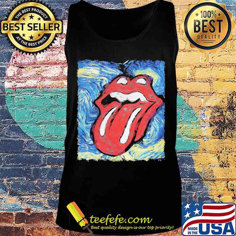 The Rolling Stone Rock And Roll Lips Shirt Tank top The Rolling Stone Rock And Roll Lips Shirt Tank top