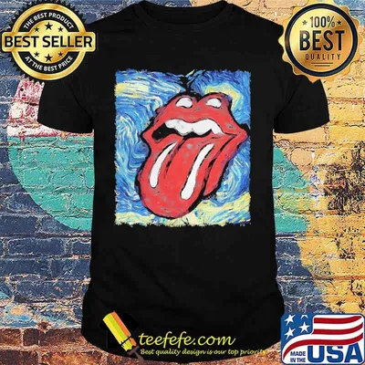 The Rolling Stone Rock And Roll Lips Shirt