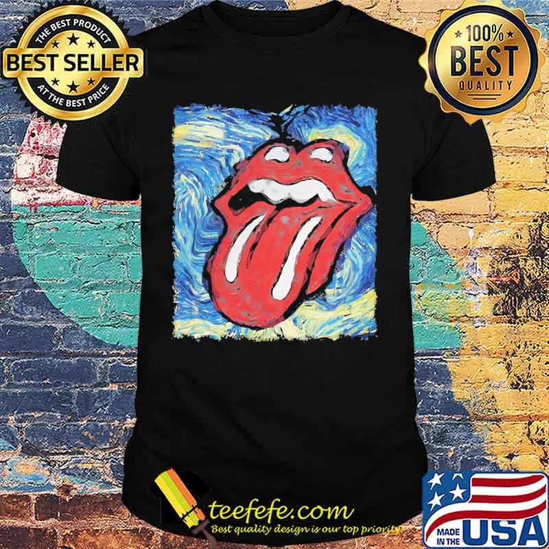 The Rolling Stone Rock And Roll Lips Shirt