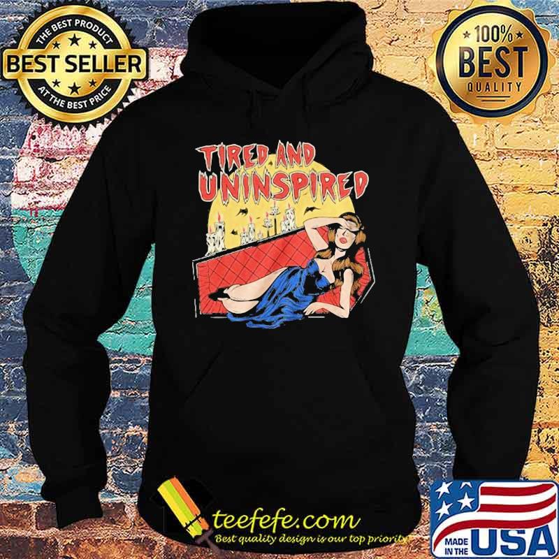 Tired And Uninspired Ladies Moon Shirt Hoodie Tired And Uninspired Ladies Moon Shirt Hoodie
