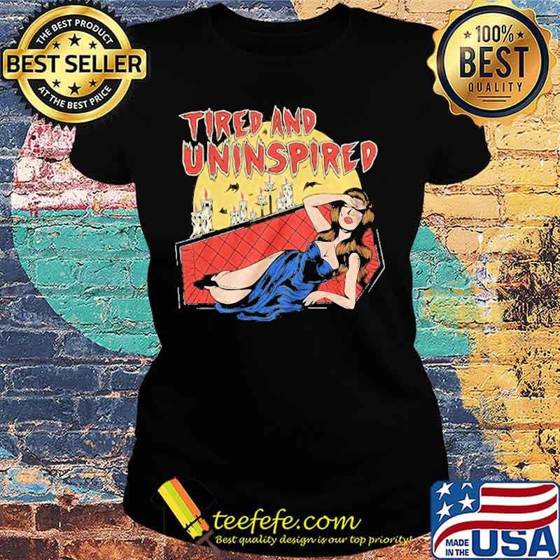 Tired And Uninspired Ladies Moon Shirt Ladies tee Tired And Uninspired Ladies Moon Shirt Ladies tee