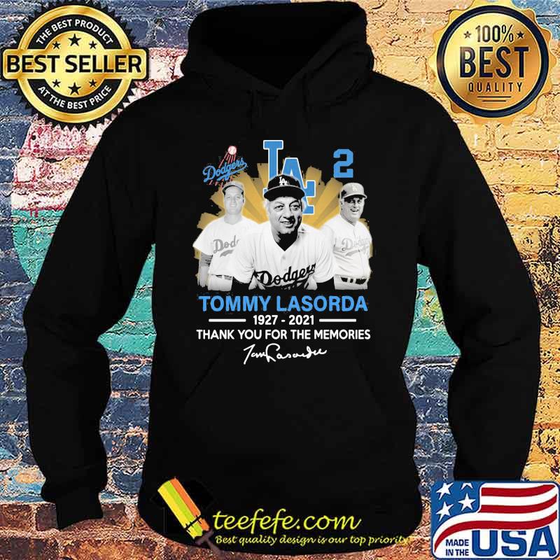 Tommy Lasorda 1927 2021 Signature Los Angeles Dodgers Legend Shirt Hoodie Tommy Lasorda 1927 2021 Signature Los Angeles Dodgers Legend Shirt Hoodie