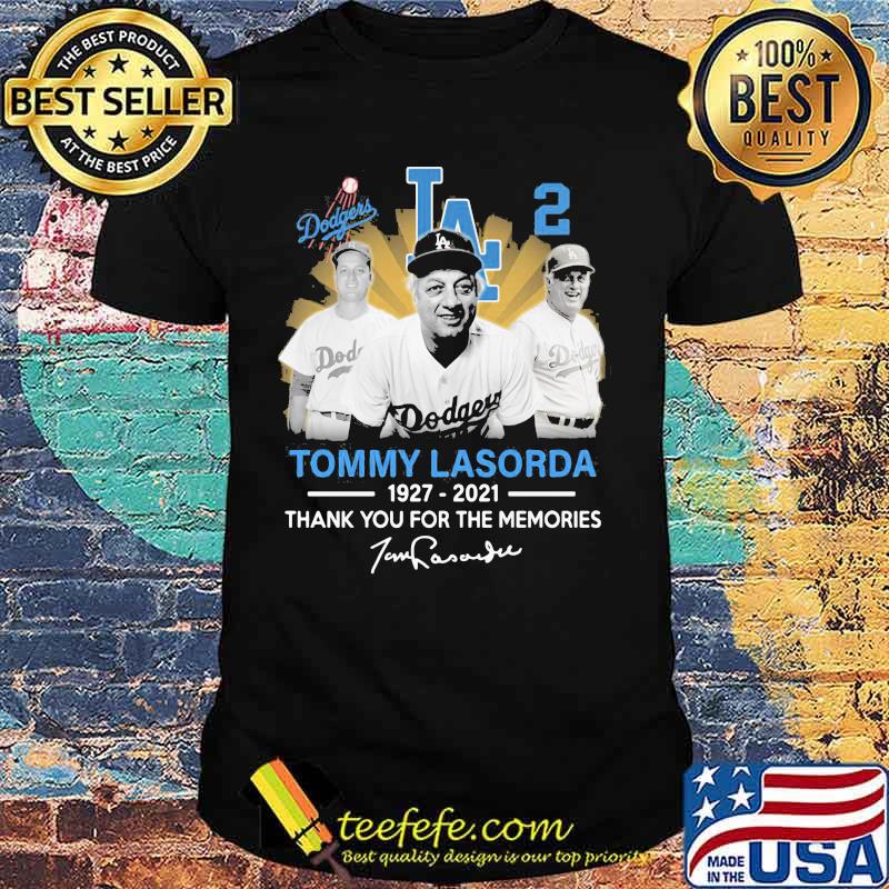 Tommy Lasorda 1927 2021 Signature Los Angeles Dodgers Legend Shirt Tommy Lasorda 1927 2021 Signature Los Angeles Dodgers Legend Shirt