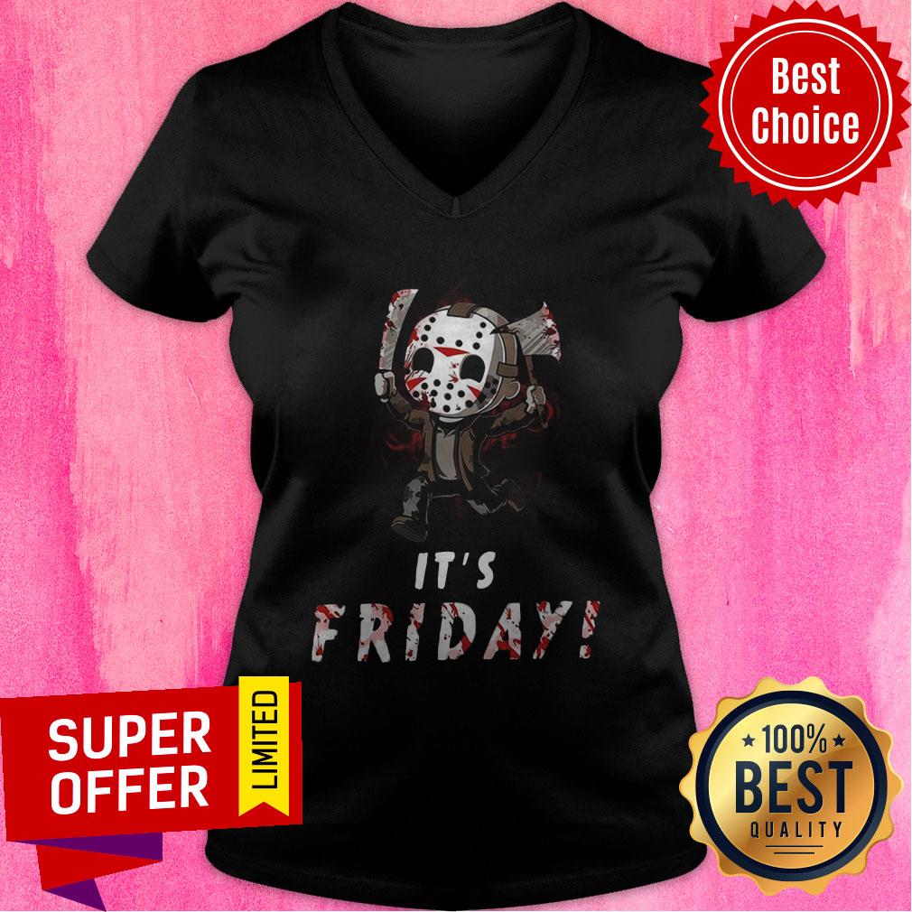 Top Jason Voorhees Chibi It's Friday Shirt