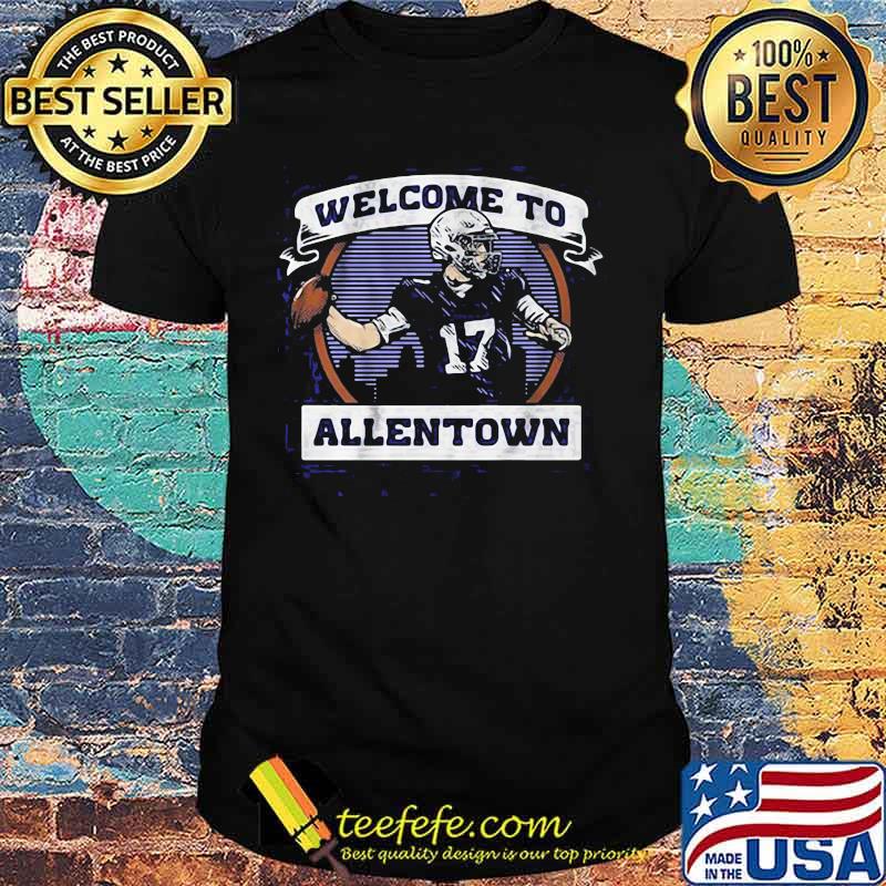 Welcome To Allentown Football Player Number 17 Shirt