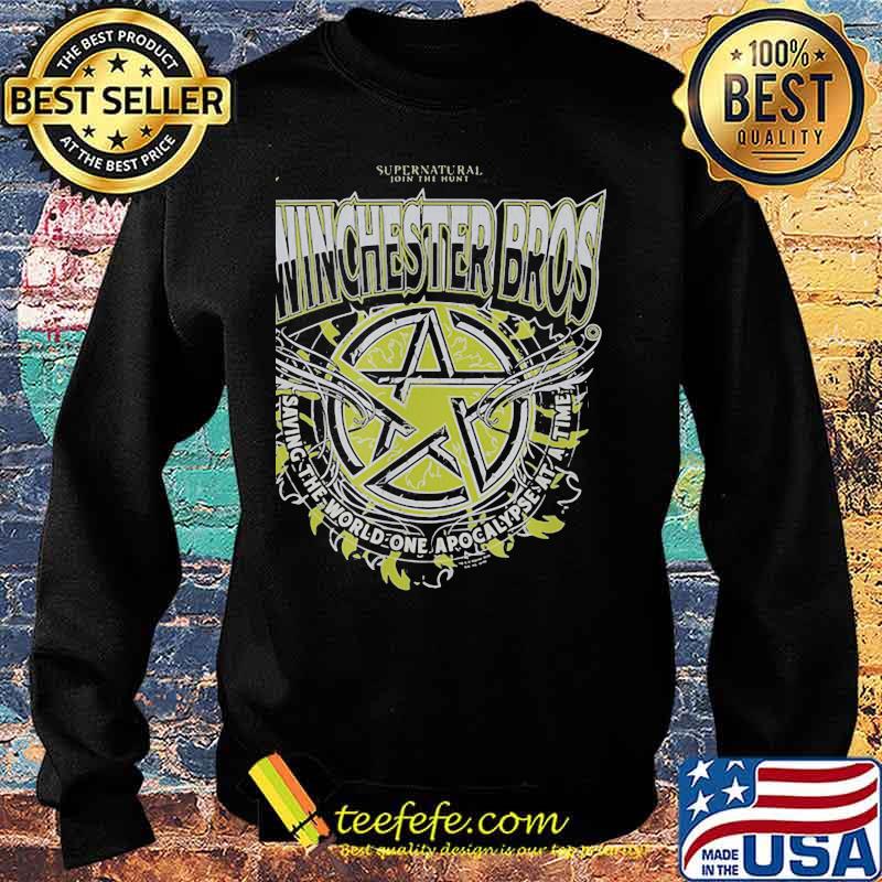 Winchester Brothers Saving People And Hunting Things Supernatural John The Hunt Shirt Sweater Winchester Brothers Saving People And Hunting Things Supernatural John The Hunt Shirt Sweater