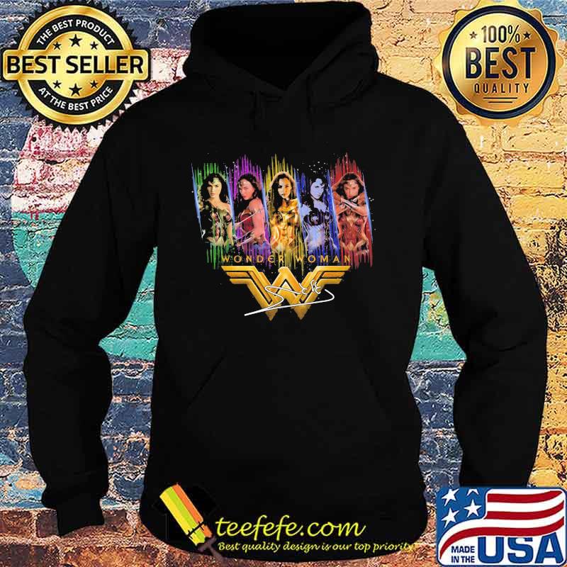Wonder Woman Movies Signature Shirt Hoodie Wonder Woman Movies Signature Shirt Hoodie