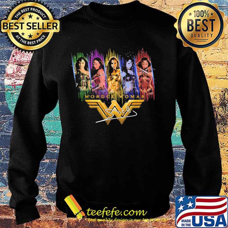 Wonder Woman Movies Signature Shirt Sweater Wonder Woman Movies Signature Shirt Sweater
