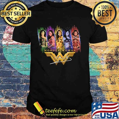 Wonder Woman Movies Signature Shirt