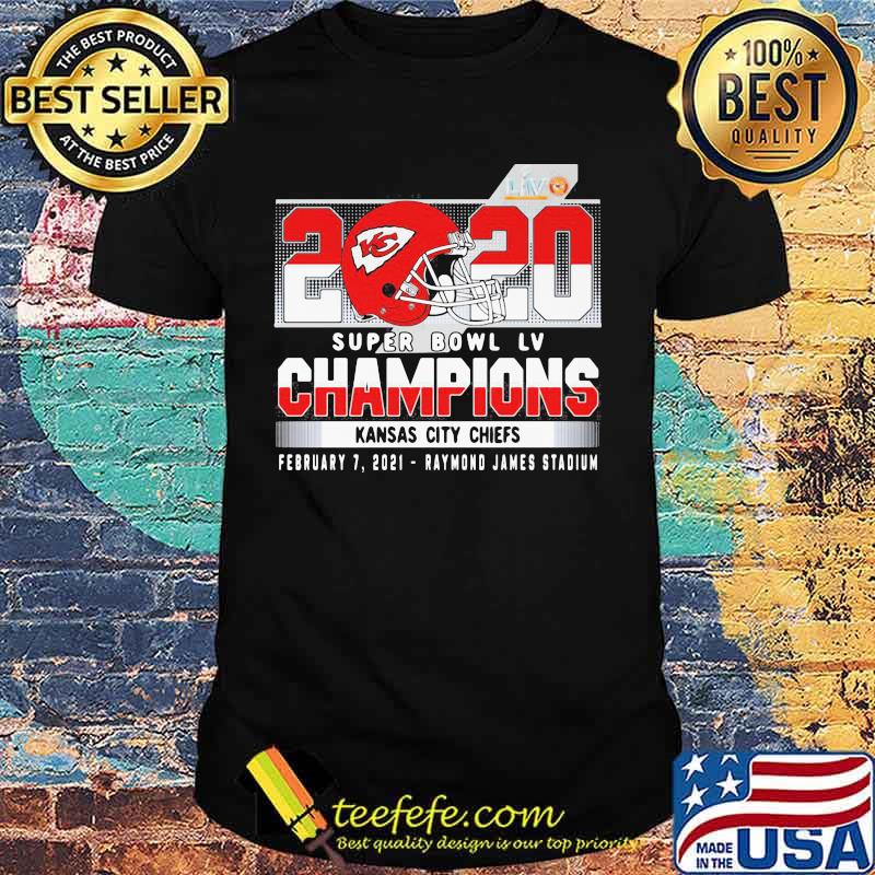 2020 Super Bowl Lv Champions Kansas City Chiefs Shirt