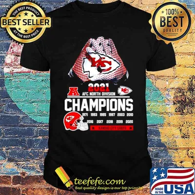 2021 AFC north division champions 1971 2020 Kansas City Chiefs shirt
