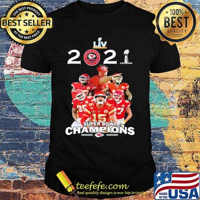 2021 Super Bowl Champions Chiefs Shirt