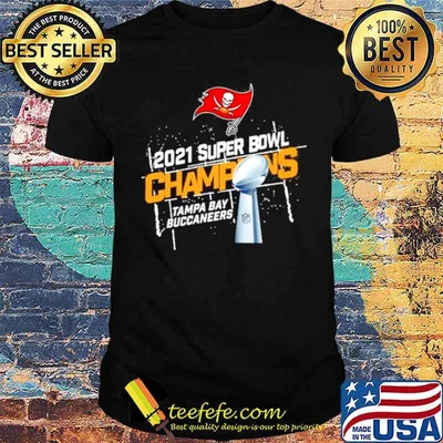 2021 Super Bowl Liv Champions Tampa Bay Buccaneers Logo shirt