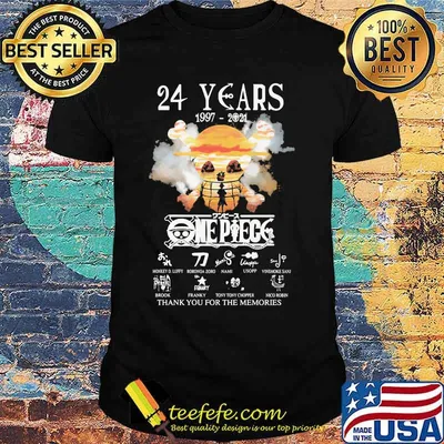 24 Years 1997 2021 One Peck Thank You For The Memories Skull Shirt
