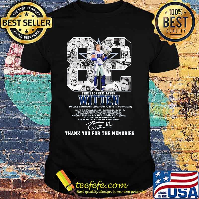 82 Christopher Jason Witten Thank You For The Memories Shirt