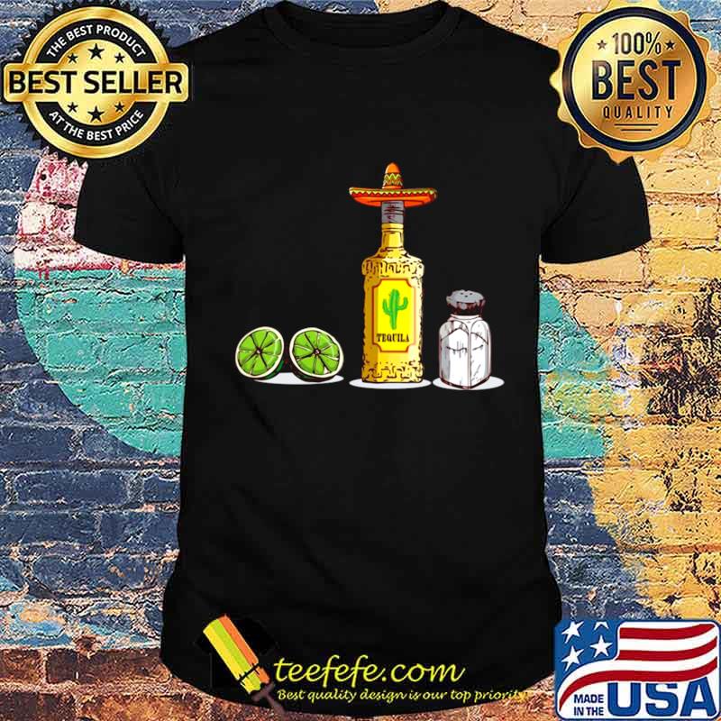 A Bottle Tequila Lemon And Salt Tequila shirt