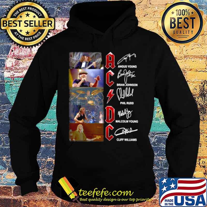 Ac Dc Young Johnson Rudd And Malcolm Young 2021 Signatures s Hoodie Ac Dc Young Johnson Rudd And Malcolm Young 2021 Signatures s Hoodie