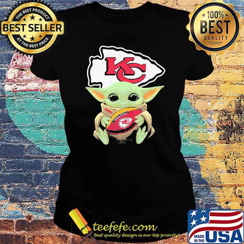 Baby Yoda Kansas City Chiefs Rugby Shirt Ladies tee Baby Yoda Kansas City Chiefs Rugby Shirt Ladies tee