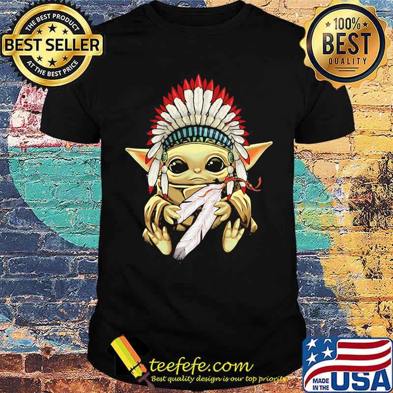 Baby Yoda Native American Shirt