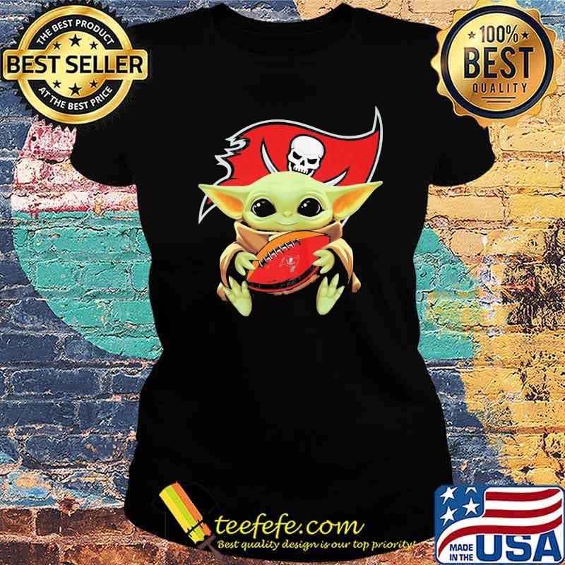 Baby Yoda Tampa Bay Buccaneers Rugby Shirt Ladies tee Baby Yoda Tampa Bay Buccaneers Rugby Shirt Ladies tee