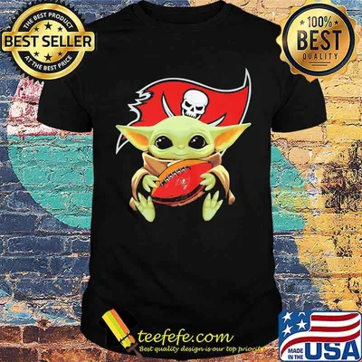 Baby Yoda Tampa Bay Buccaneers Rugby Shirt