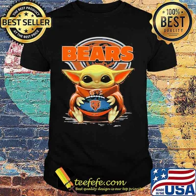 Bears Baby Yoda Football Shirt