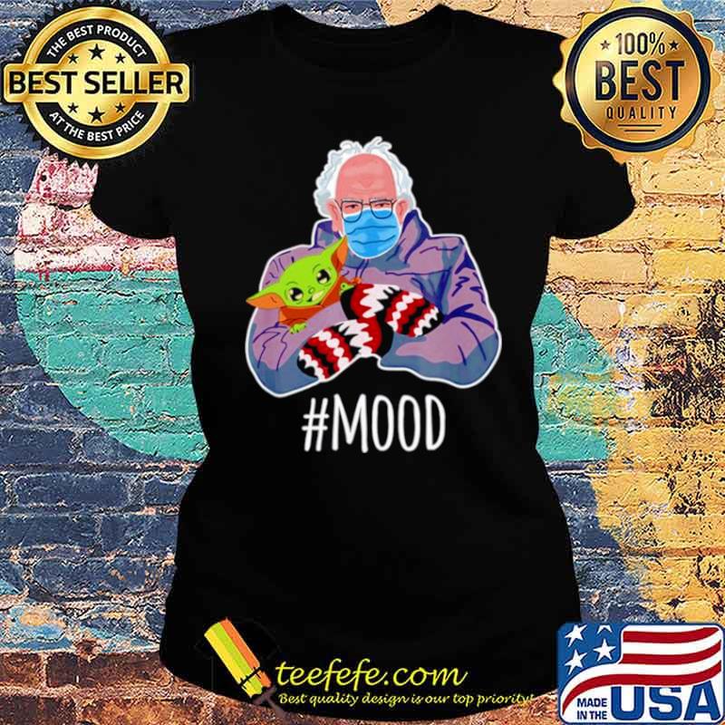Bernie Sanders hug Baby Yoda mood s Ladies tee Bernie Sanders hug Baby Yoda mood s Ladies tee