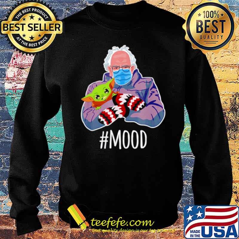 Bernie Sanders hug Baby Yoda mood s Sweater Bernie Sanders hug Baby Yoda mood s Sweater