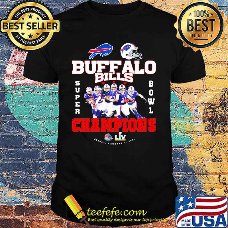 buffalo bills super bowl champions shirt