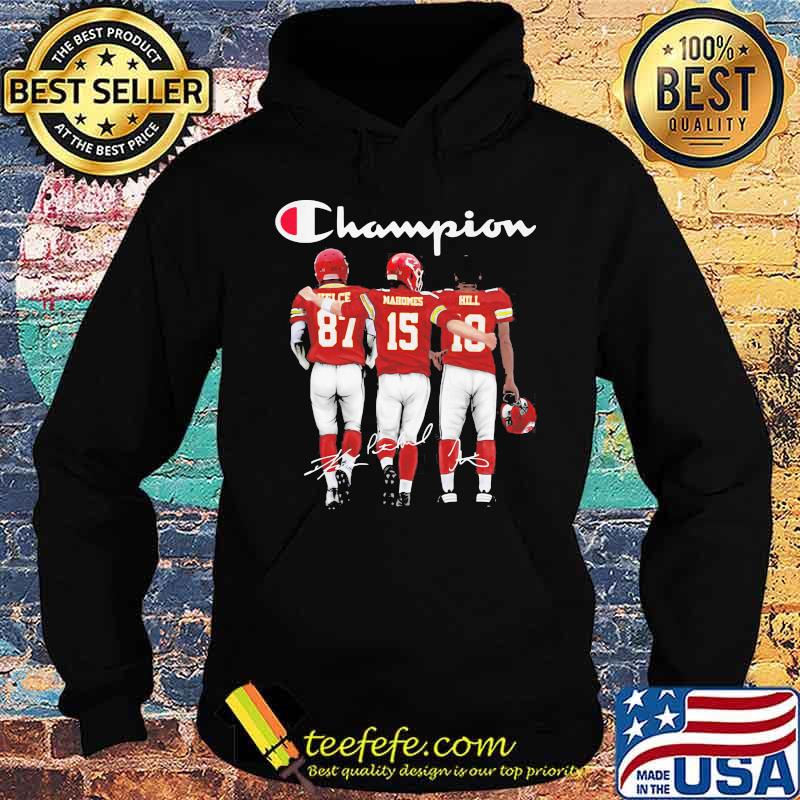 Champion Kansas City Chiefs Football Shirt Hoodie Champion Kansas City Chiefs Football Shirt Hoodie