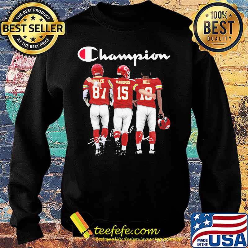 Champion Kansas City Chiefs Football Shirt Sweater Champion Kansas City Chiefs Football Shirt Sweater