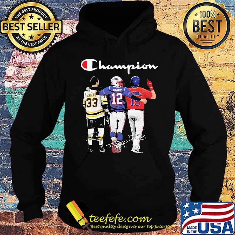 Champions Zdeno Chara And Tom Brady Of Team Boston Bruins Shirt, hoodie,  sweater, long sleeve and tank top