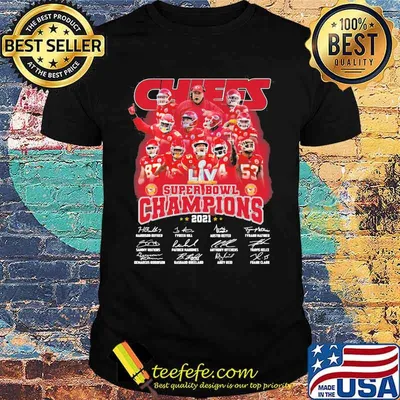 Chiefs Super Bowl Champions 2021 Signature Shirt