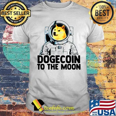 Dogecoin Astronaut To The Moon shirt