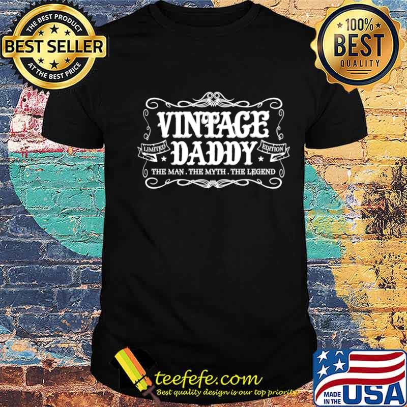 Fathers Day from Son Daughter Wife Vintage Daddy shirt