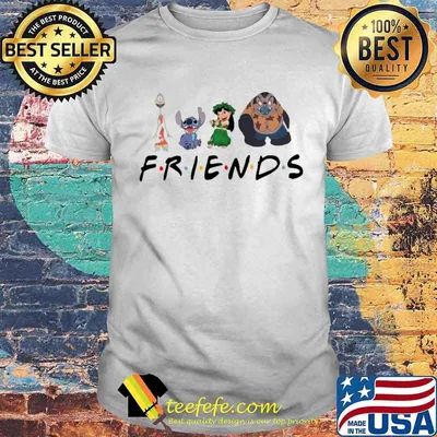 Friends Lilo And Stitch Disney Funny shirt