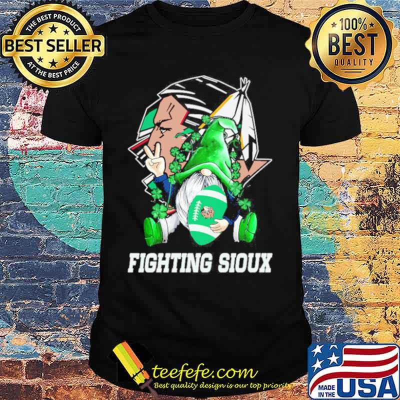 Gnome hug Fighting Sioux ball shirt