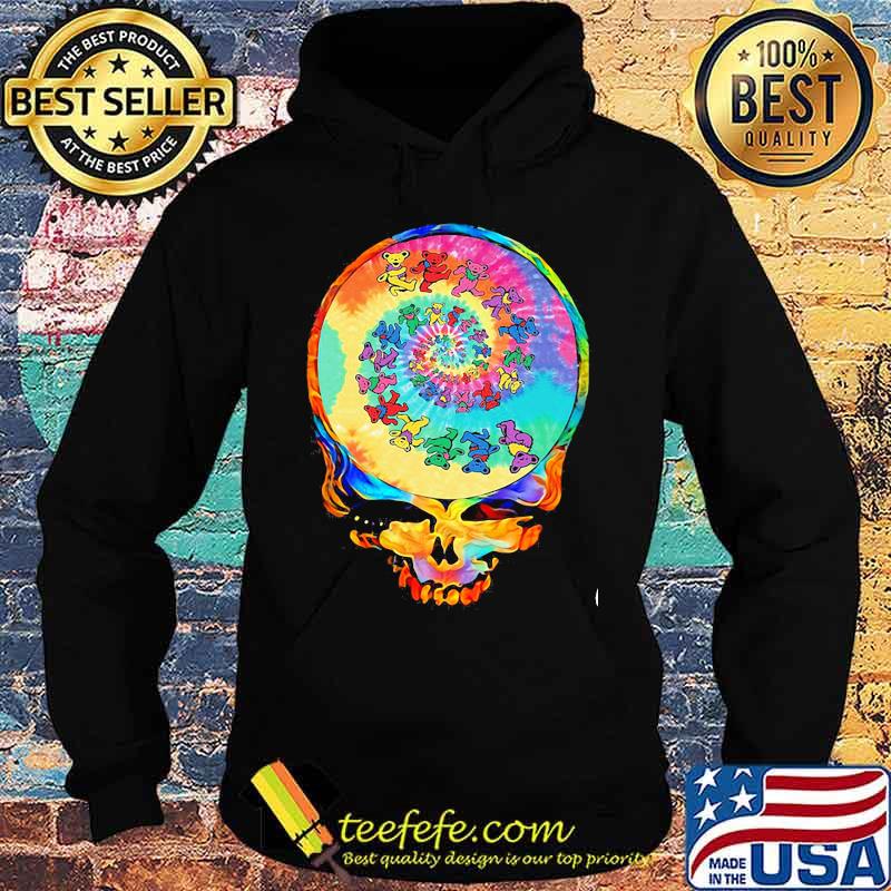 Grateful Dead Dancing Bear Skull Shirt Hoodie Grateful Dead Dancing Bear Skull Shirt Hoodie