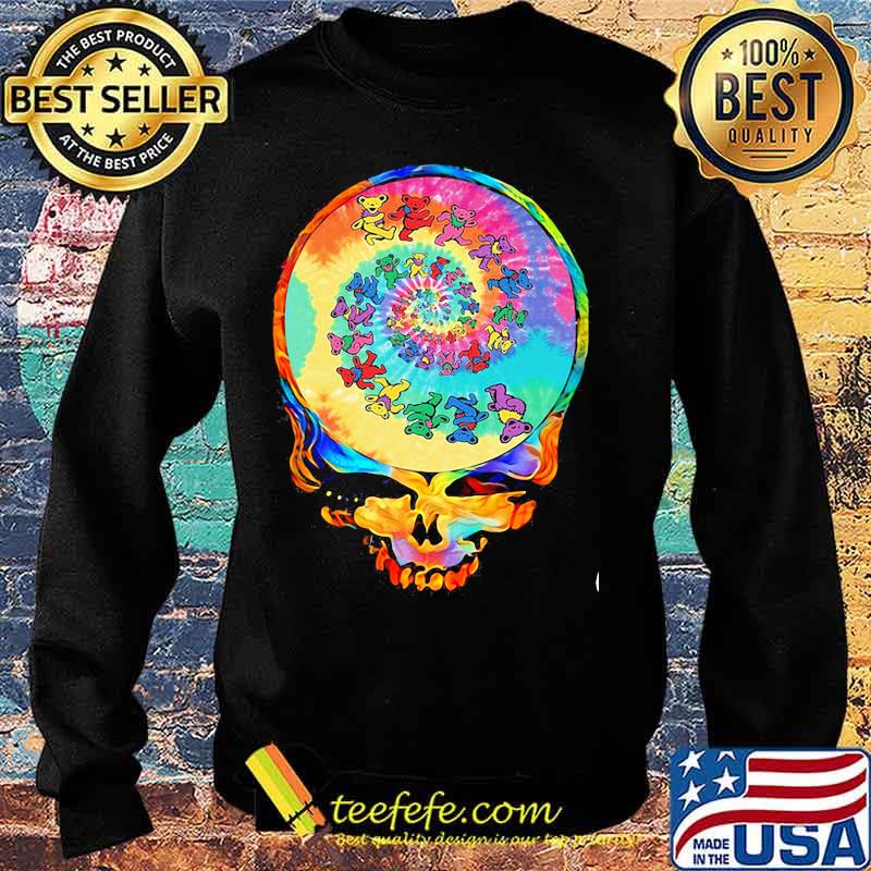 Grateful Dead Dancing Bear Skull Shirt Sweater Grateful Dead Dancing Bear Skull Shirt Sweater