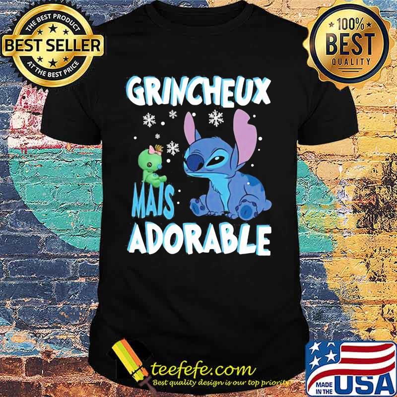 Grincheux Mais Adorable Stitch Shirt
