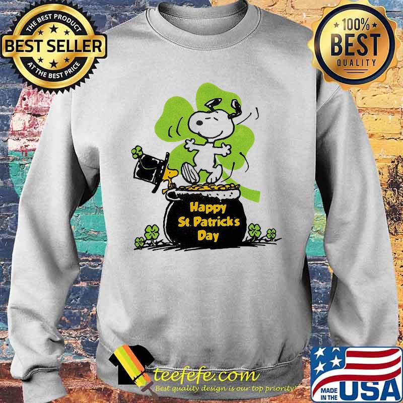 Happy S. Patrick's Day Snoopy Shirt Sweater Happy S. Patrick's Day Snoopy Shirt Sweater