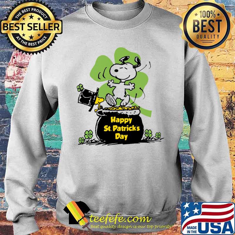 Happy St Patrick’s Day Snoopy And Woodstock Sweater Happy St Patrick’s Day Snoopy And Woodstock Sweater