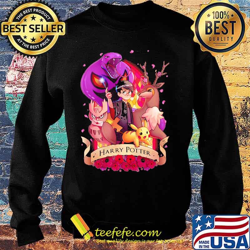 Harry Potter And Pokemon Shirt Sweater Harry Potter And Pokemon Shirt Sweater
