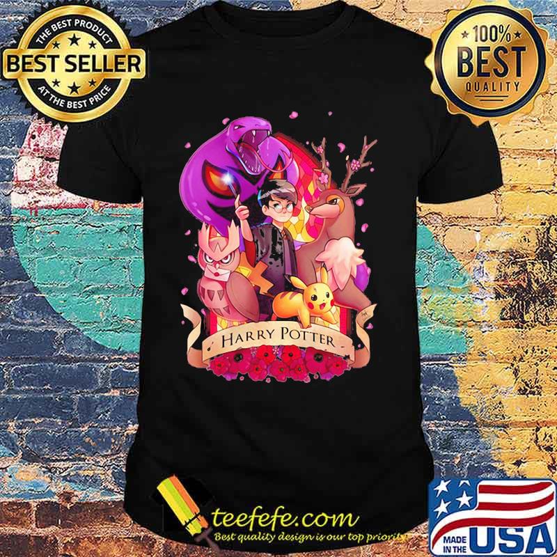 Harry Potter And Pokemon Shirt