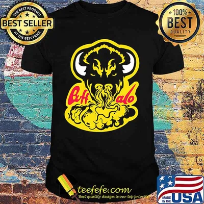Head Of Buffalo Designs Art Shirt