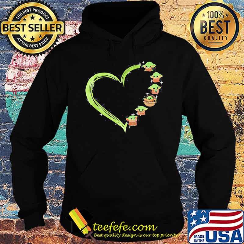 Heart Baby Yoda Green Valentine Day Shirt Hoodie Heart Baby Yoda Green Valentine Day Shirt Hoodie