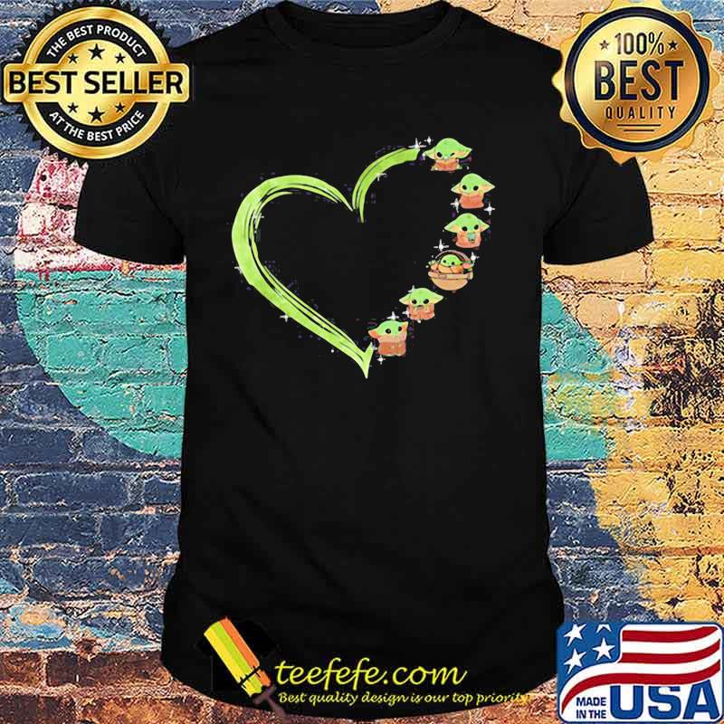 Heart Baby Yoda Green Valentine Day Shirt Heart Baby Yoda Green Valentine Day Shirt