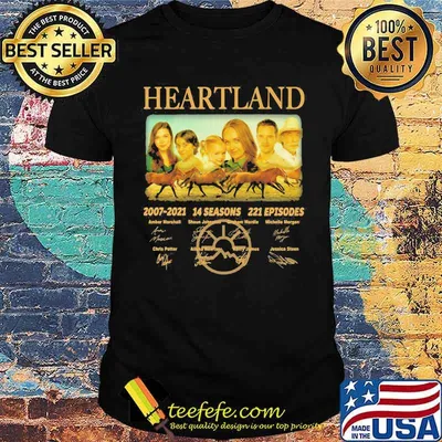 Heartland 2007 2014 14 Seasons 221 Episodes Signature Shirt